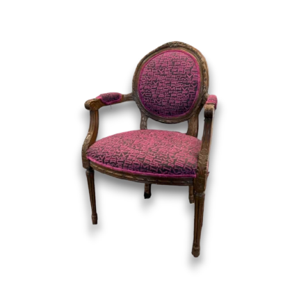 Fauteuil style Louis XVI 'Luka'