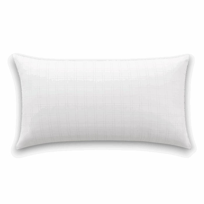oreiller anti-stress 60x40 blanc rectangulaire